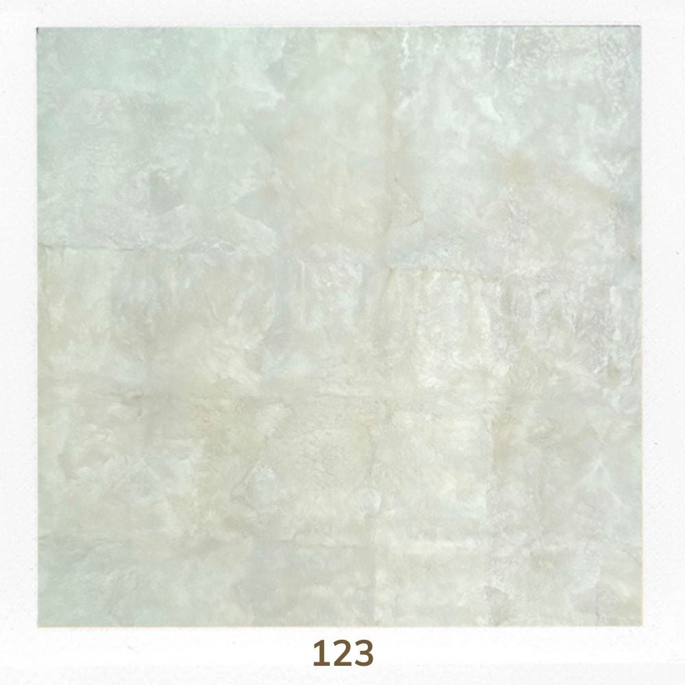 Alpaca Autumn Suri 1.8 x 2.1 Pure White