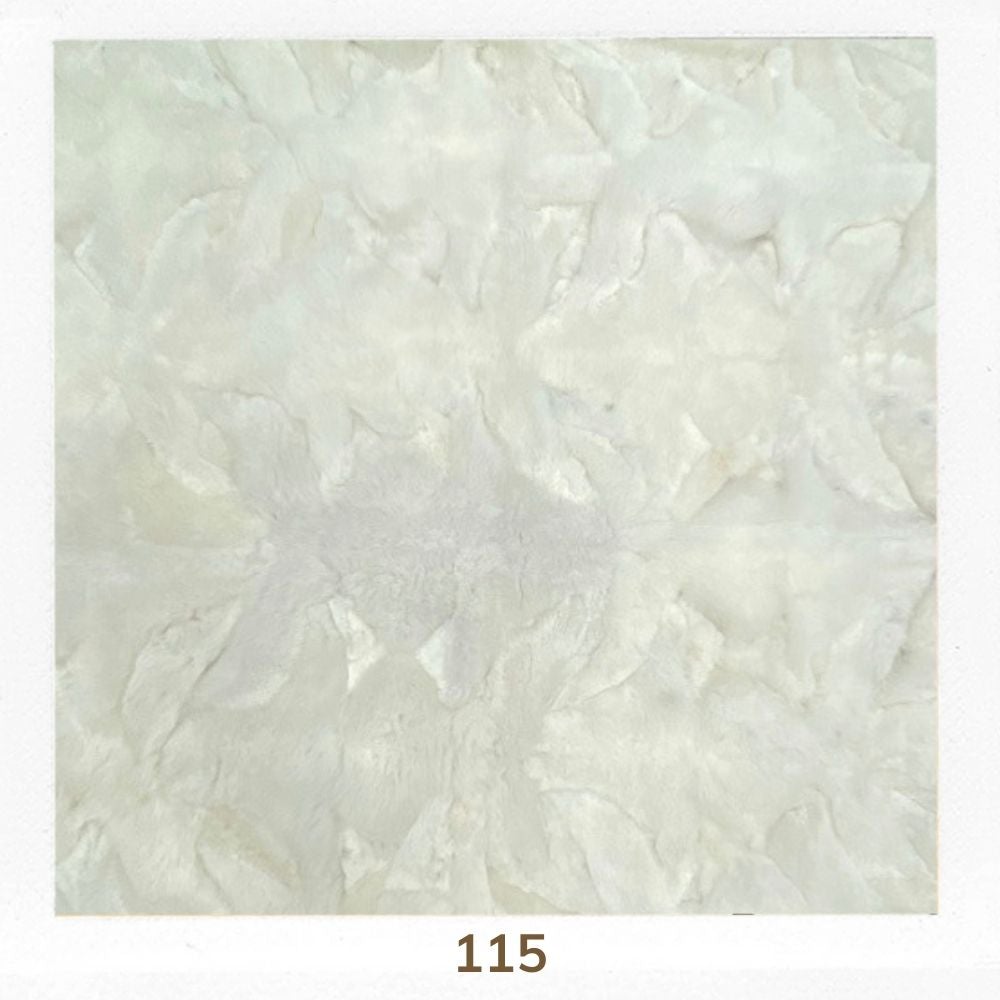 Alpaca Autumn Suri 1.8 x 2.1 Pure White