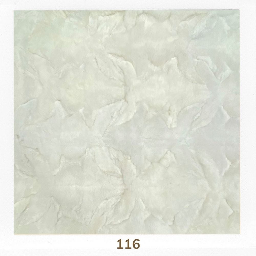 Alpaca Autumn Suri 1.8 x 2.1 Pure White