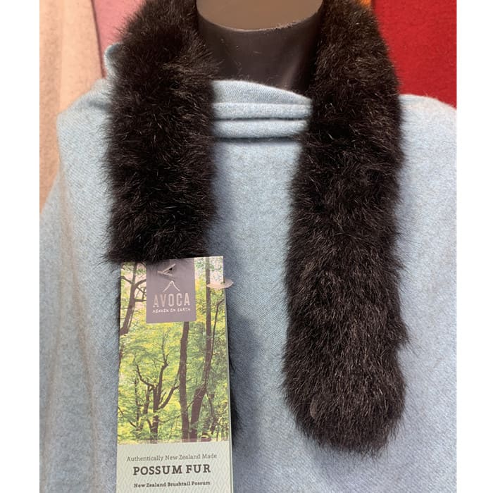 Scarf Possum Fur Clip