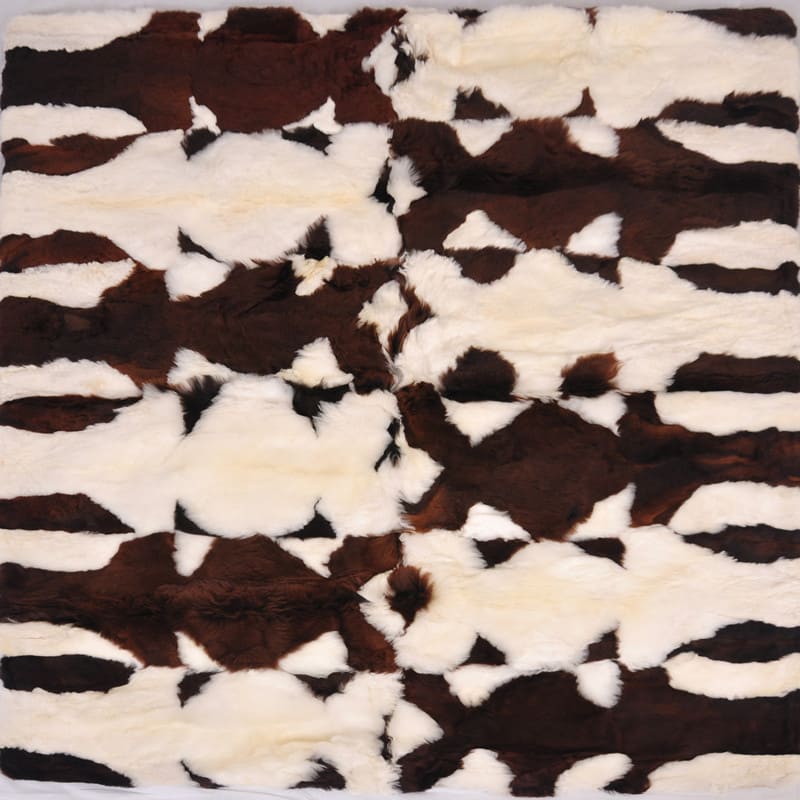 Auskin AlpacaHuyacaya Forma Cuero Rug 1.4 x 1.8