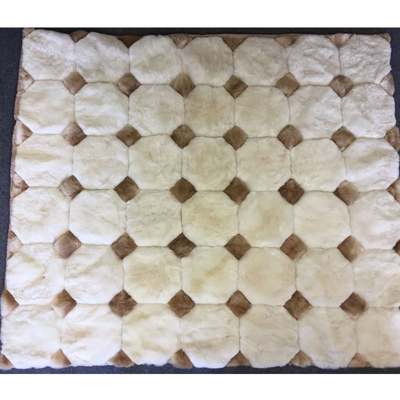 Auskin Alpaca Huacaya Puff Rug 3 180*210cm