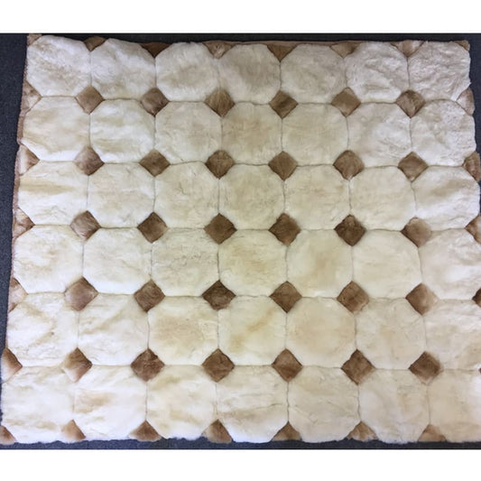 Auskin Alpaca Huacaya Puff Rug 3 180*210cm