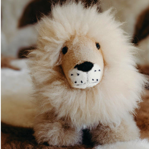 Toy Alpaca Huacaya Lion 20cm