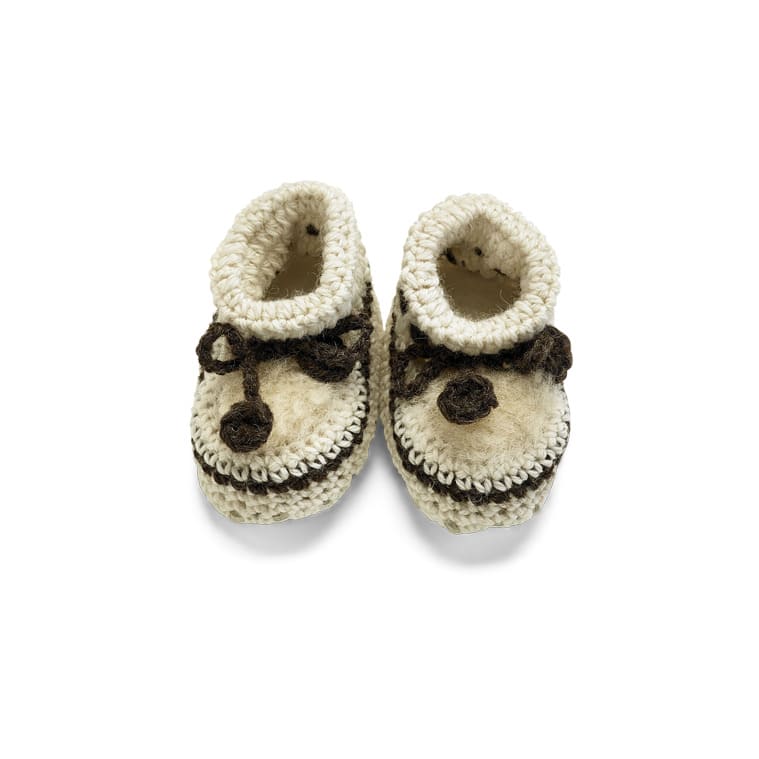 Classci Sheepskin Crochet Bootee