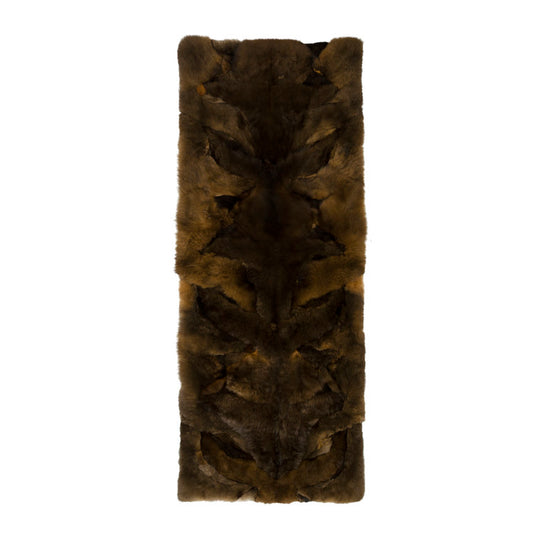 Autumn Alpaca Rug - Extra Small - Chestnut Brown